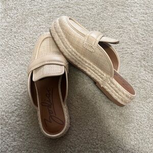 Zodiac Cream Espadrille Slip-Ons